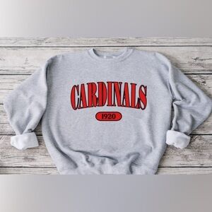 Cardinals Offset Crewneck